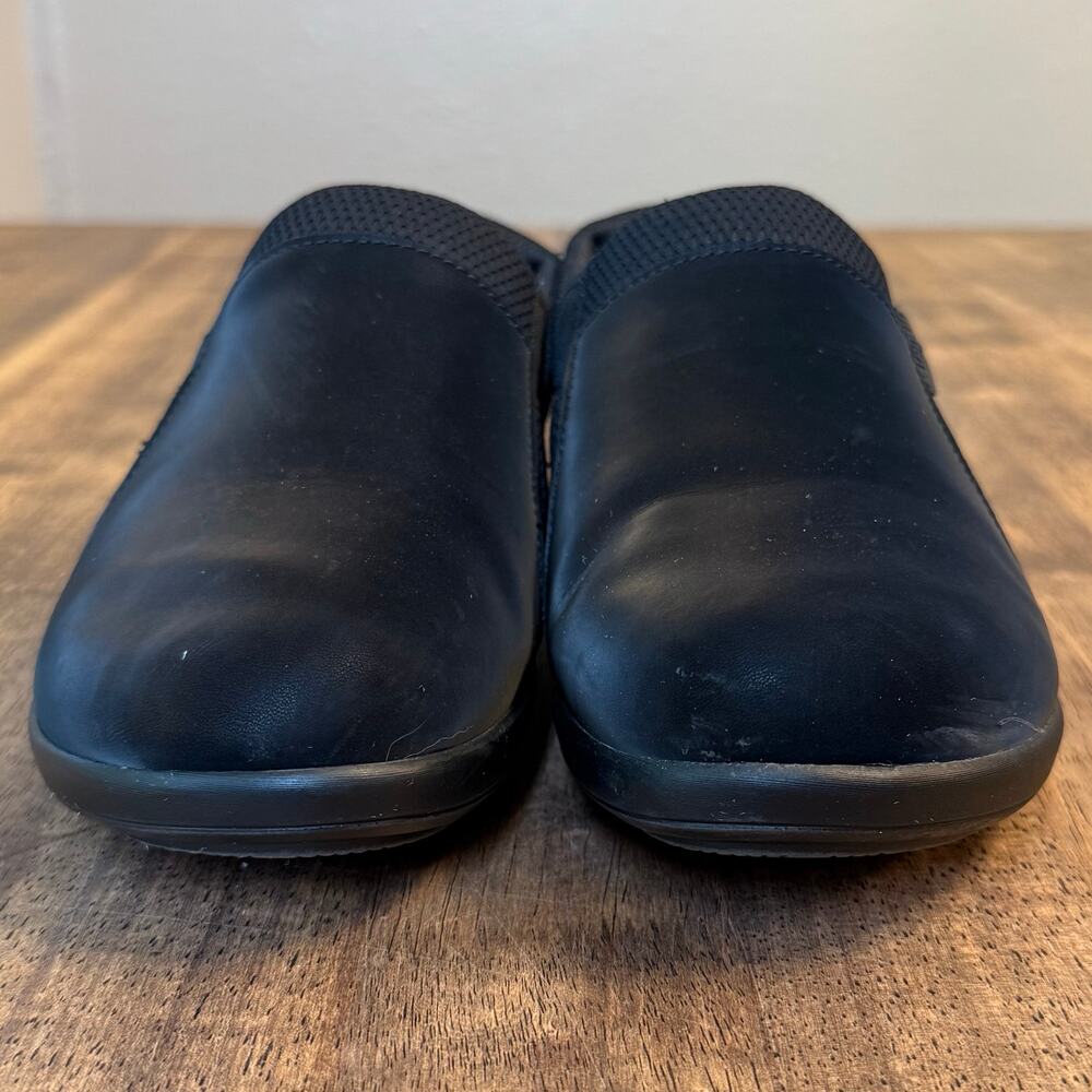 Alegria Duette Shoe Liquid Black Clog Slip-On Slip-Resistant Vegan Women Size 36 - Picture 10 of 11